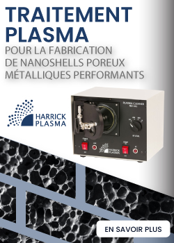 Nanoshells poreux - Traitement plasma